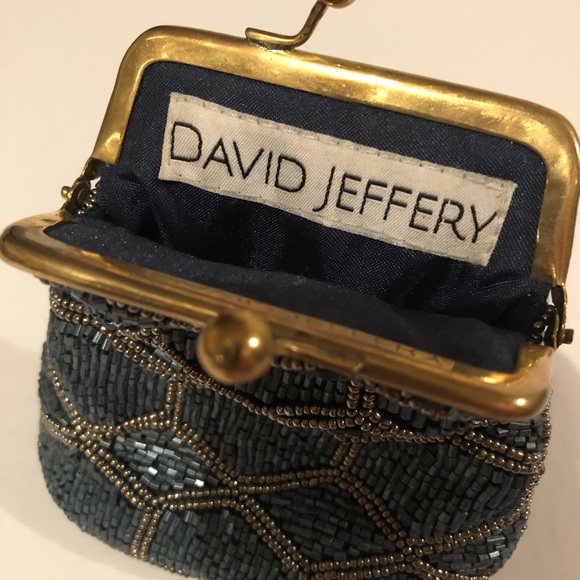 David Jeffery Beaded Coin Purse - Picture 4 of 8